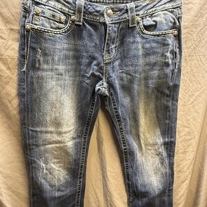 Miss Me Size 30 easy capri pants